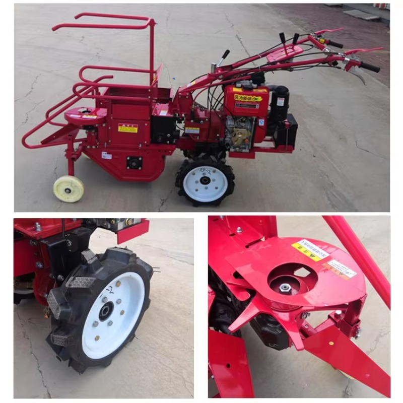 Эффективный китайский заводско – обзор и цена Combine Harvester Mini