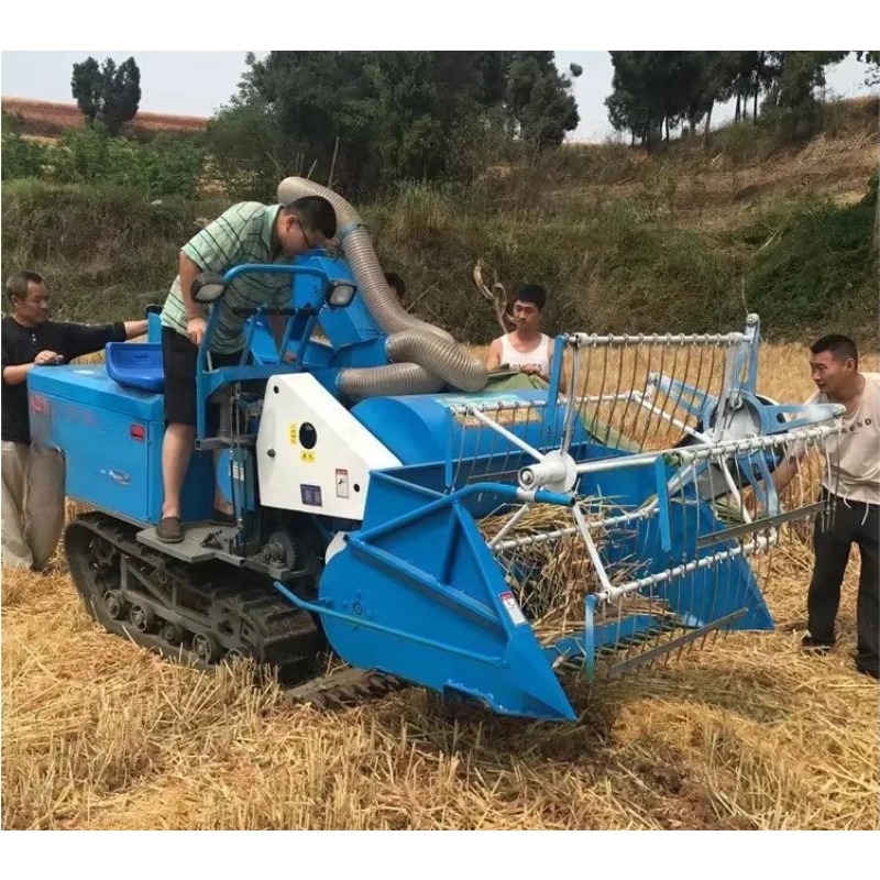 Новый компактный мини-комбайн  – обзор и цена Combine Harvester Mini