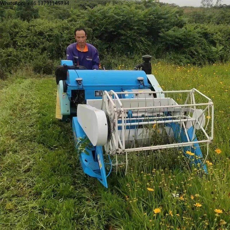 Малогабаритный комбайн-молотил – обзор и цена Combine Harvester Mini