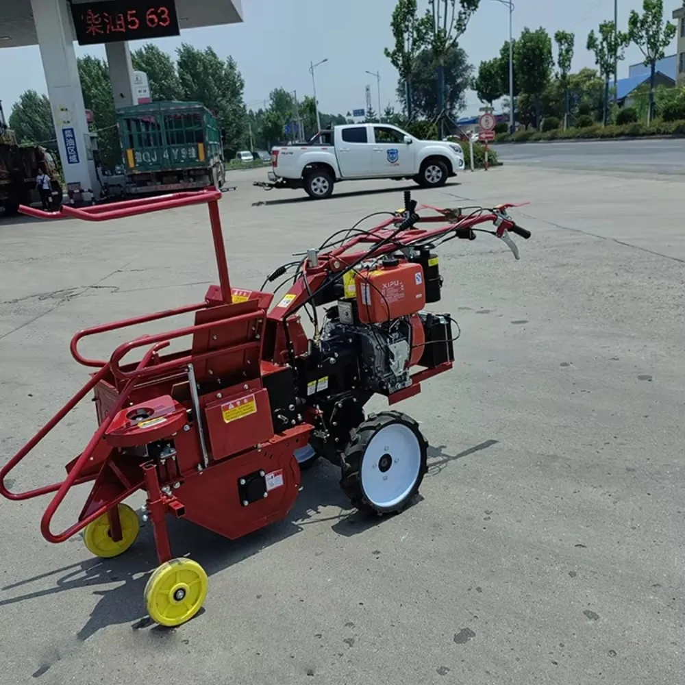 Мини-комбайн для уборки кукуру – обзор и цена Combine Harvester Mini
