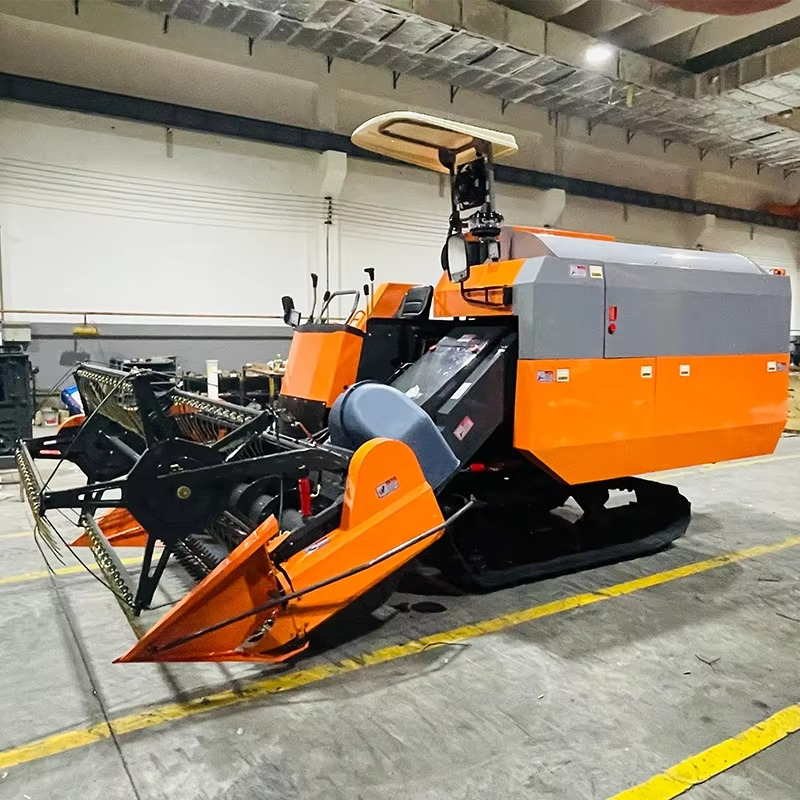 Комбайн-мини-рисоуборочная маш – обзор и цена Combine Harvester Mini