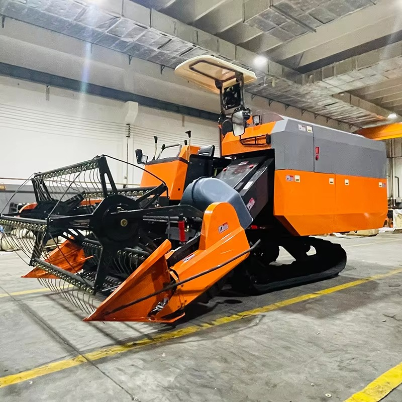 Комбайн-мини-рисоуборочная маш – обзор и цена Combine Harvester Mini
