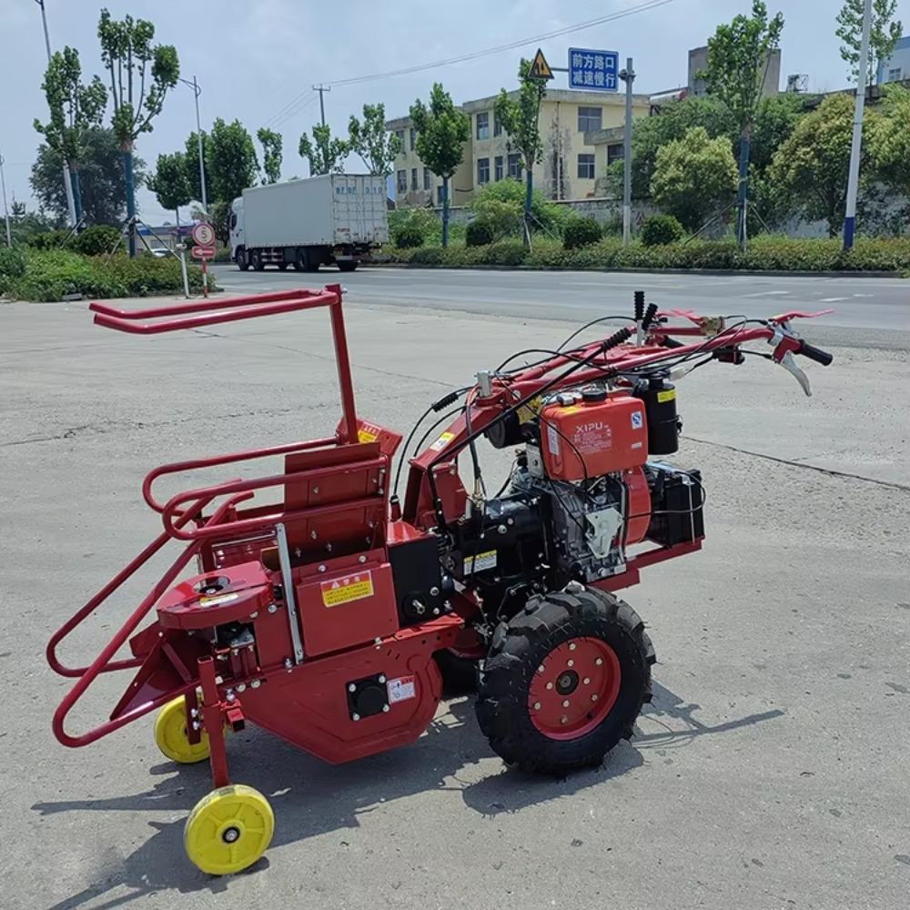 Мини-комбайн для уборки кукуру – обзор и цена Combine Harvester Mini